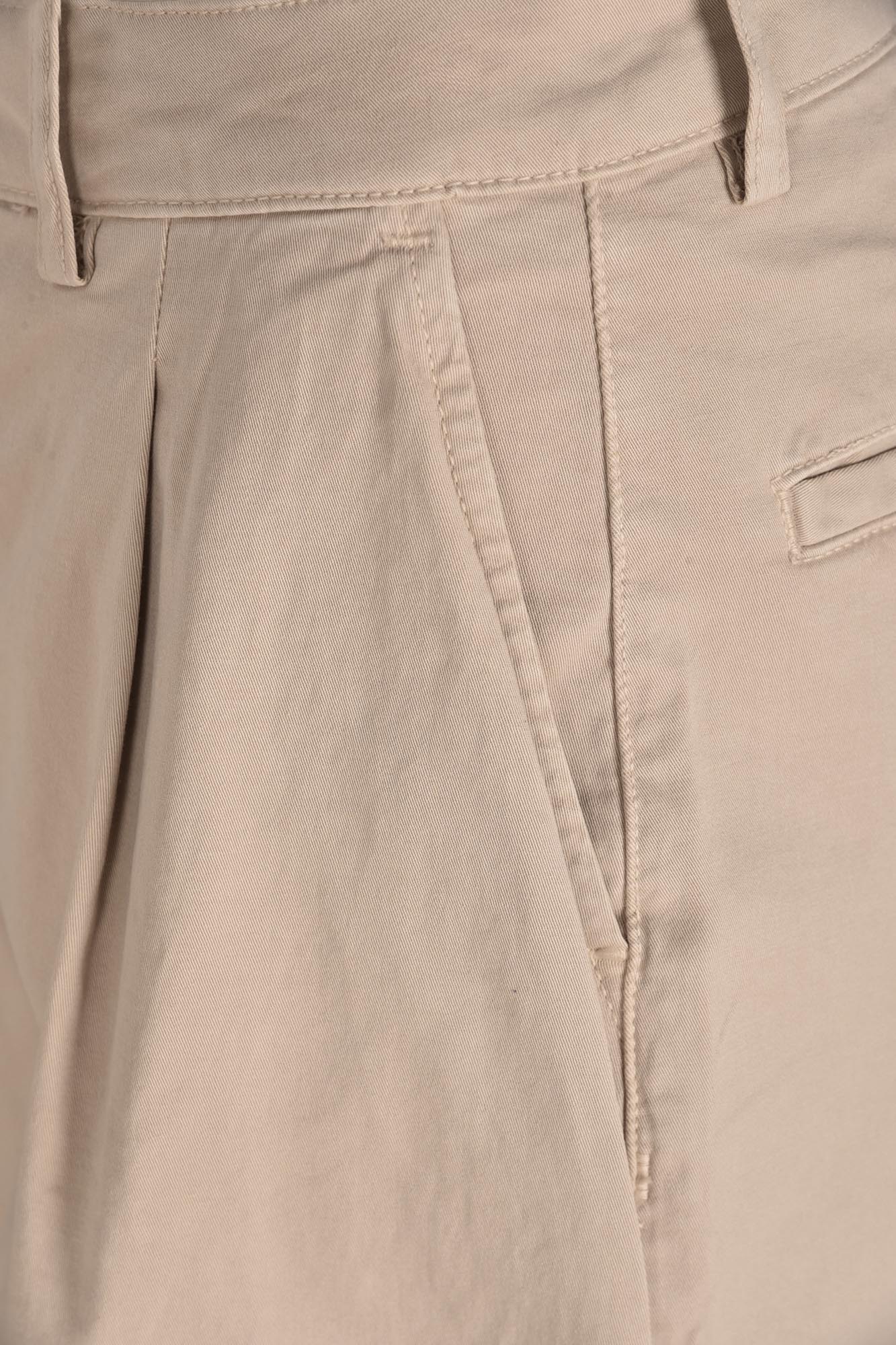 شلوار کتان کوتاه واید