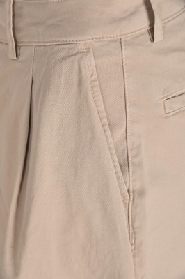 شلوار کتان کوتاه واید