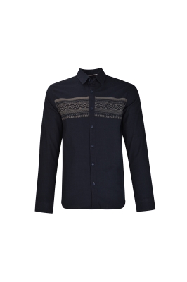 پیراهن آستین بلند چاپی