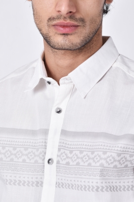 پیراهن آستین بلند چاپی