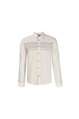 پیراهن آستین بلند چاپی