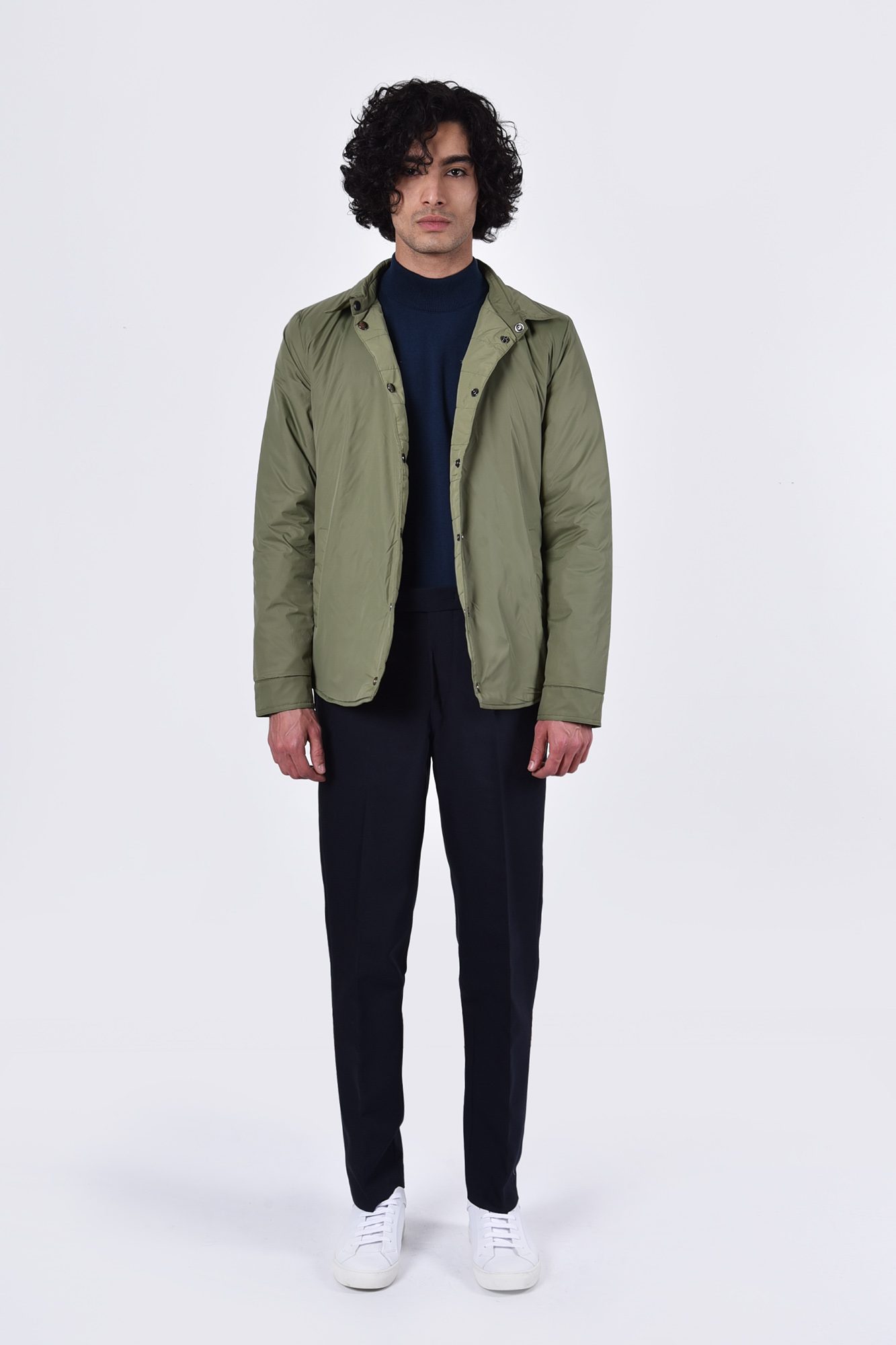 کاپشن کوتاه دو جیب