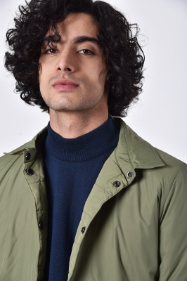 کاپشن کوتاه دو جیب