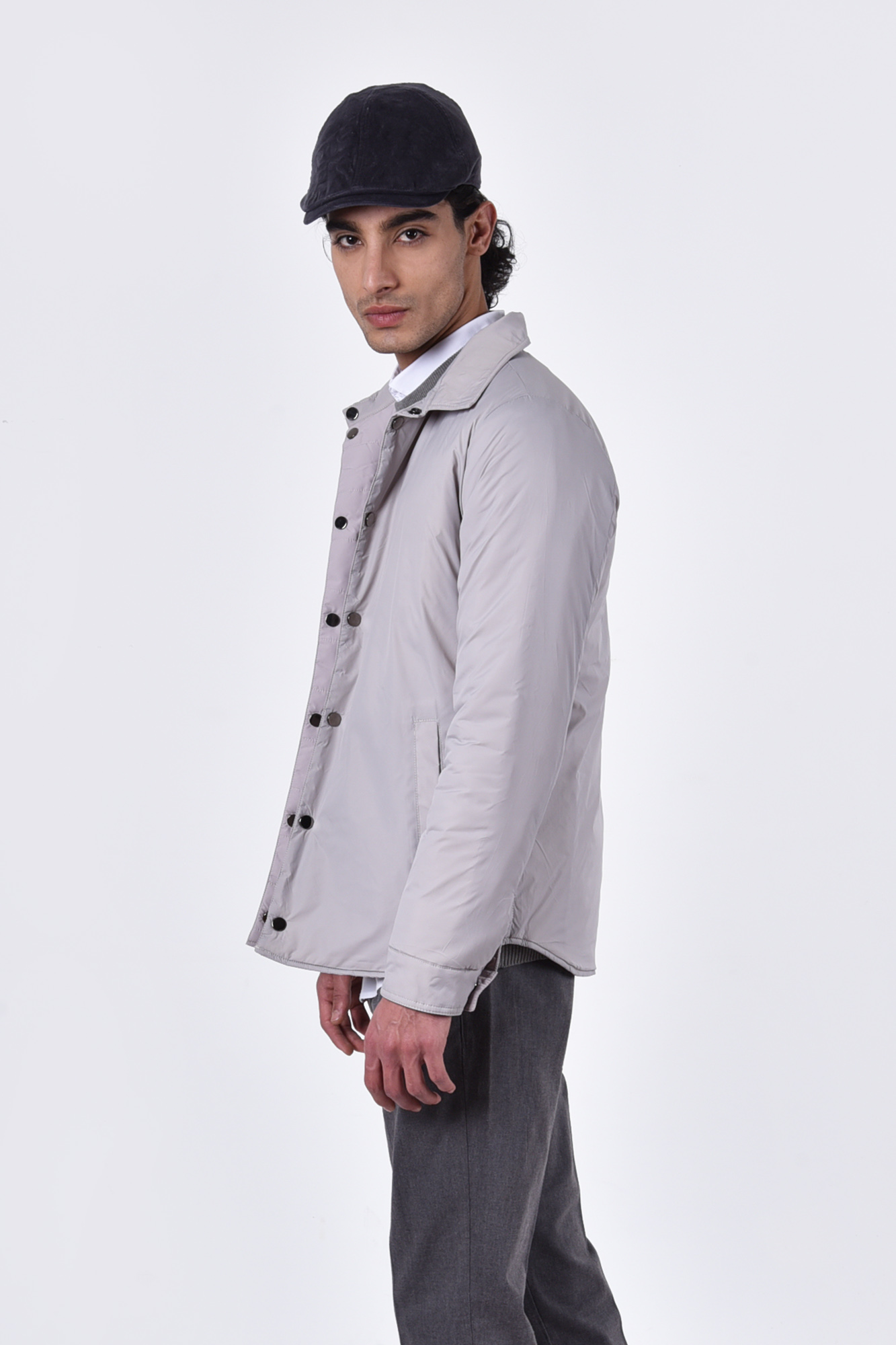 کاپشن کوتاه دو جیب