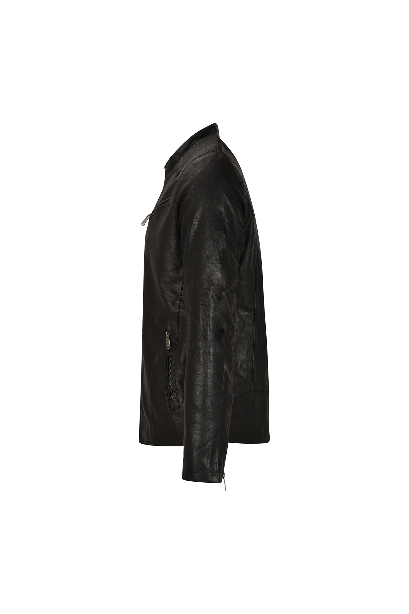 کاپشن چرم سرشانه دوخت دار