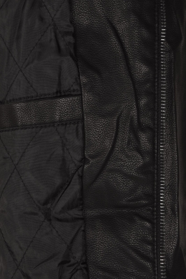 کاپشن چرم دمپا کش