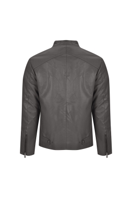 کاپشن چرم کوتاه