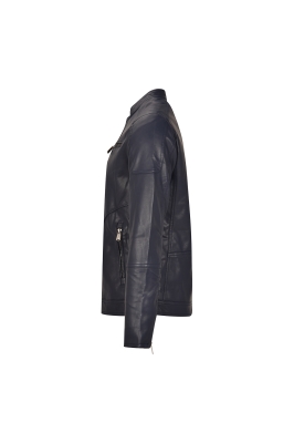 کاپشن چرم برش دار