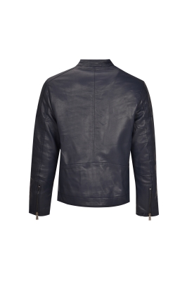 کاپشن چرم برش دار