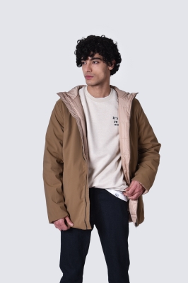 کاپشن بلند دو رو