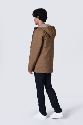 کاپشن بلند دو رو