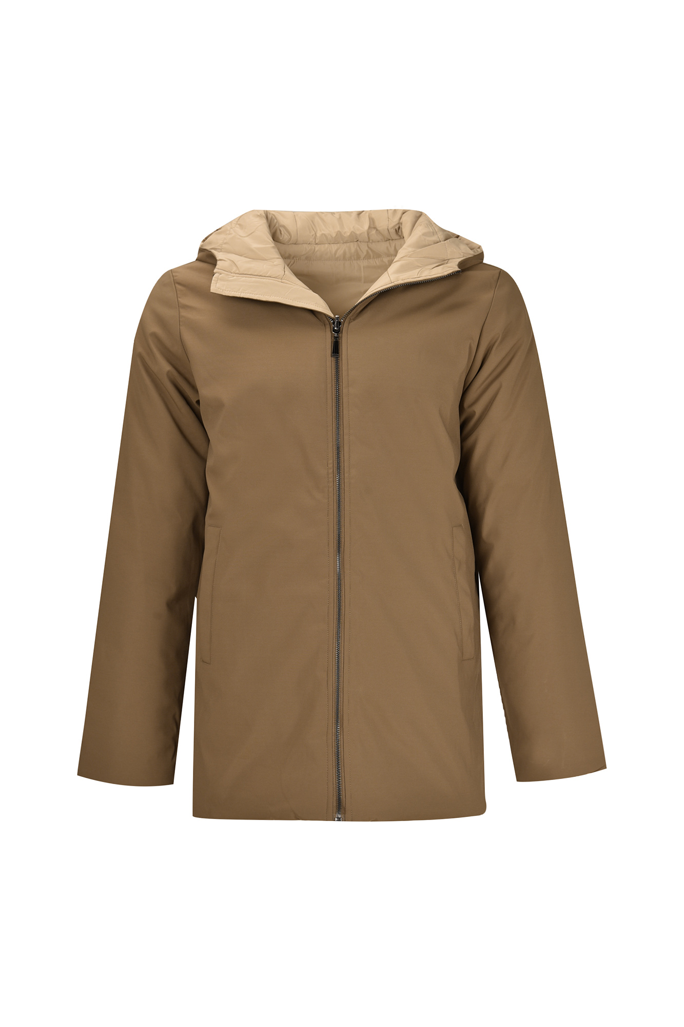 کاپشن بلند دو رو