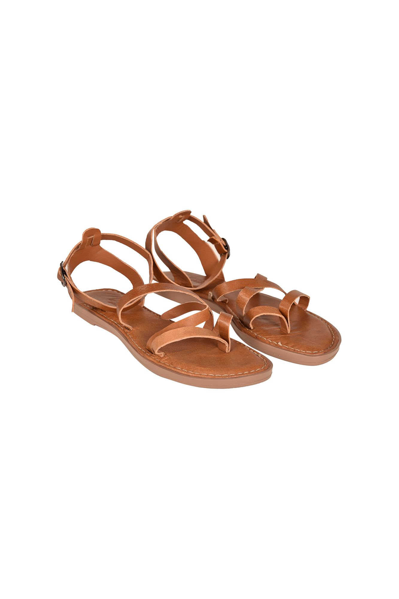 صندل چرم ضربدری