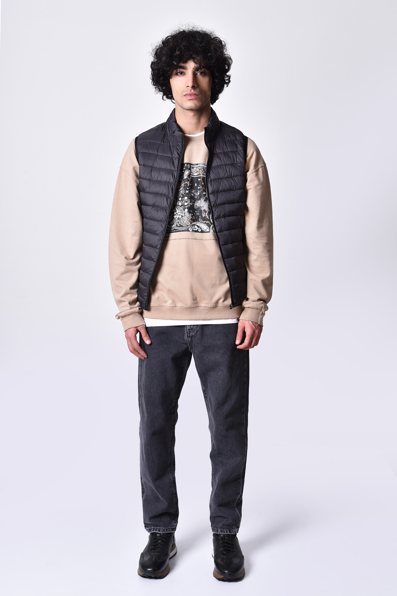 تیشرت آستین بلند چاپی