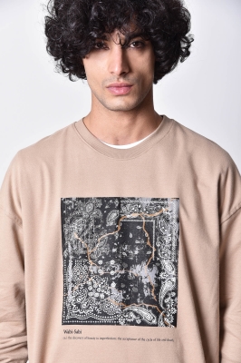 تیشرت آستین بلند چاپی