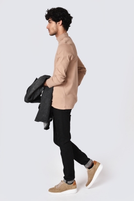 تیشرت آستین بلند یقه اسکی