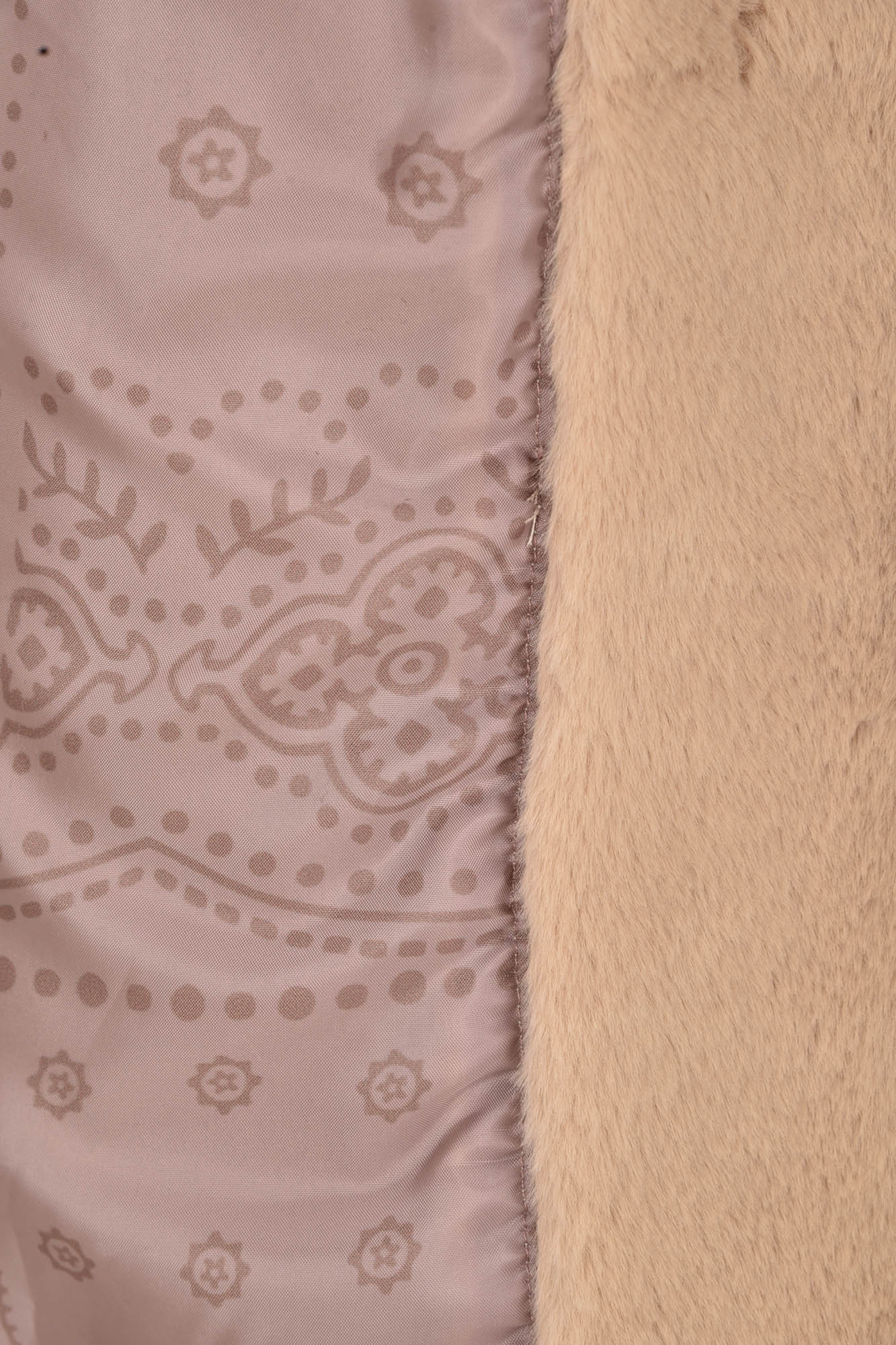 پالتو خز آستر طرحدار