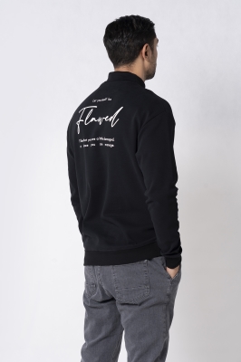 تیشرت آستین بلند یقه اسکی چاپی