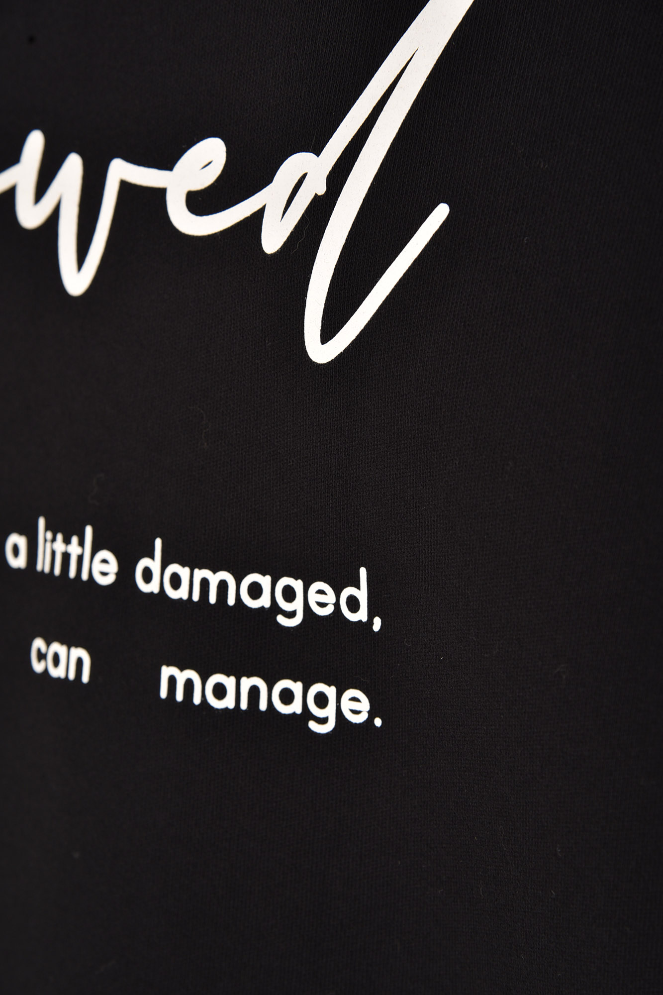 تیشرت آستین بلند یقه اسکی چاپی