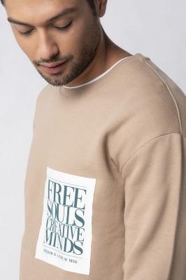 تیشرت آستین بلند چاپی