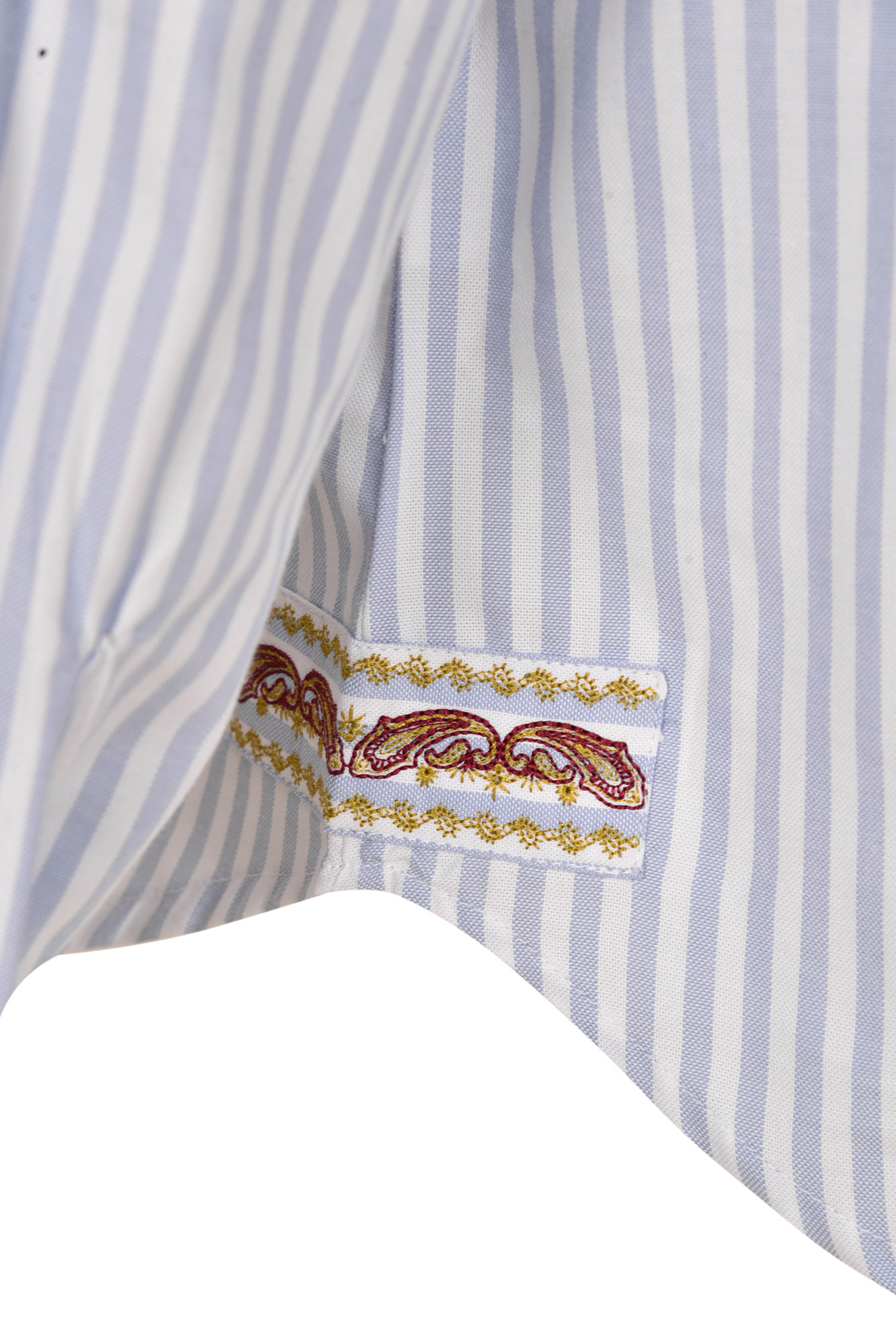 شومیز آستین بلند راه راه برش دار