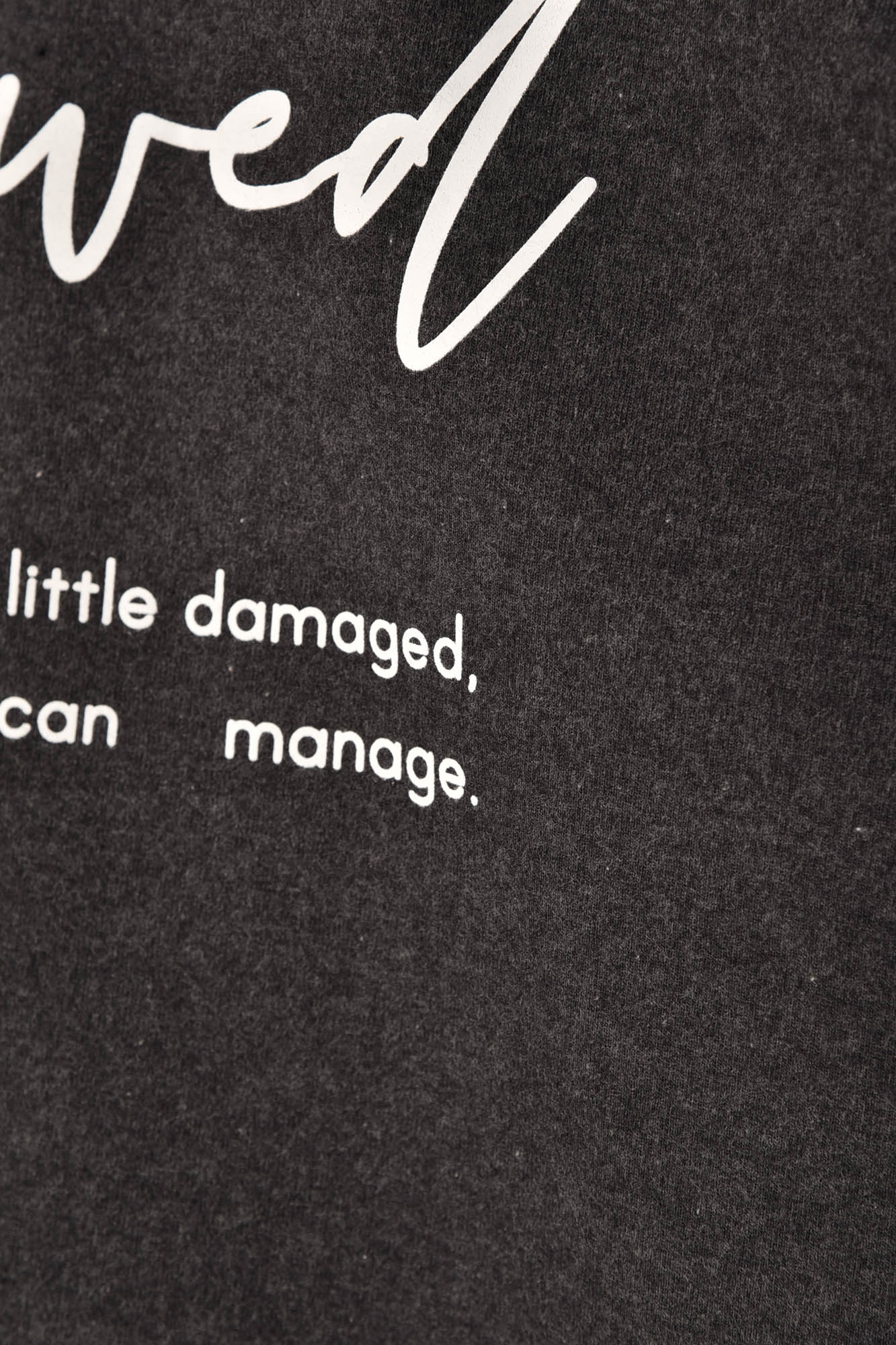 تیشرت آستین بلند یقه اسکی چاپی