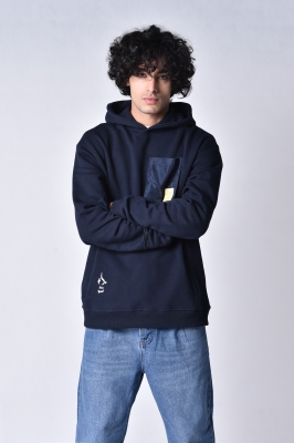 هودی جیب دار چاپی