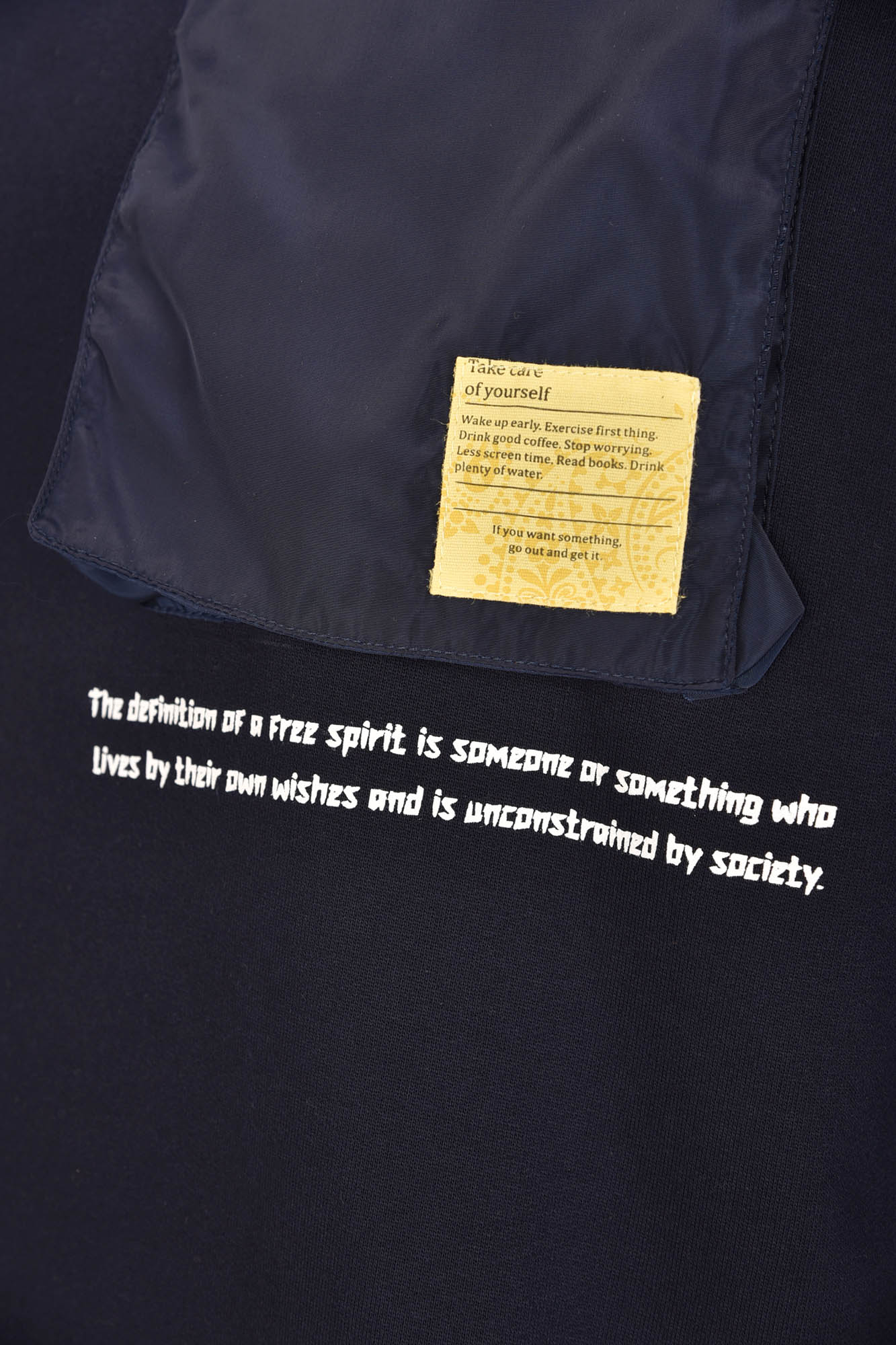 هودی جیب دار چاپی