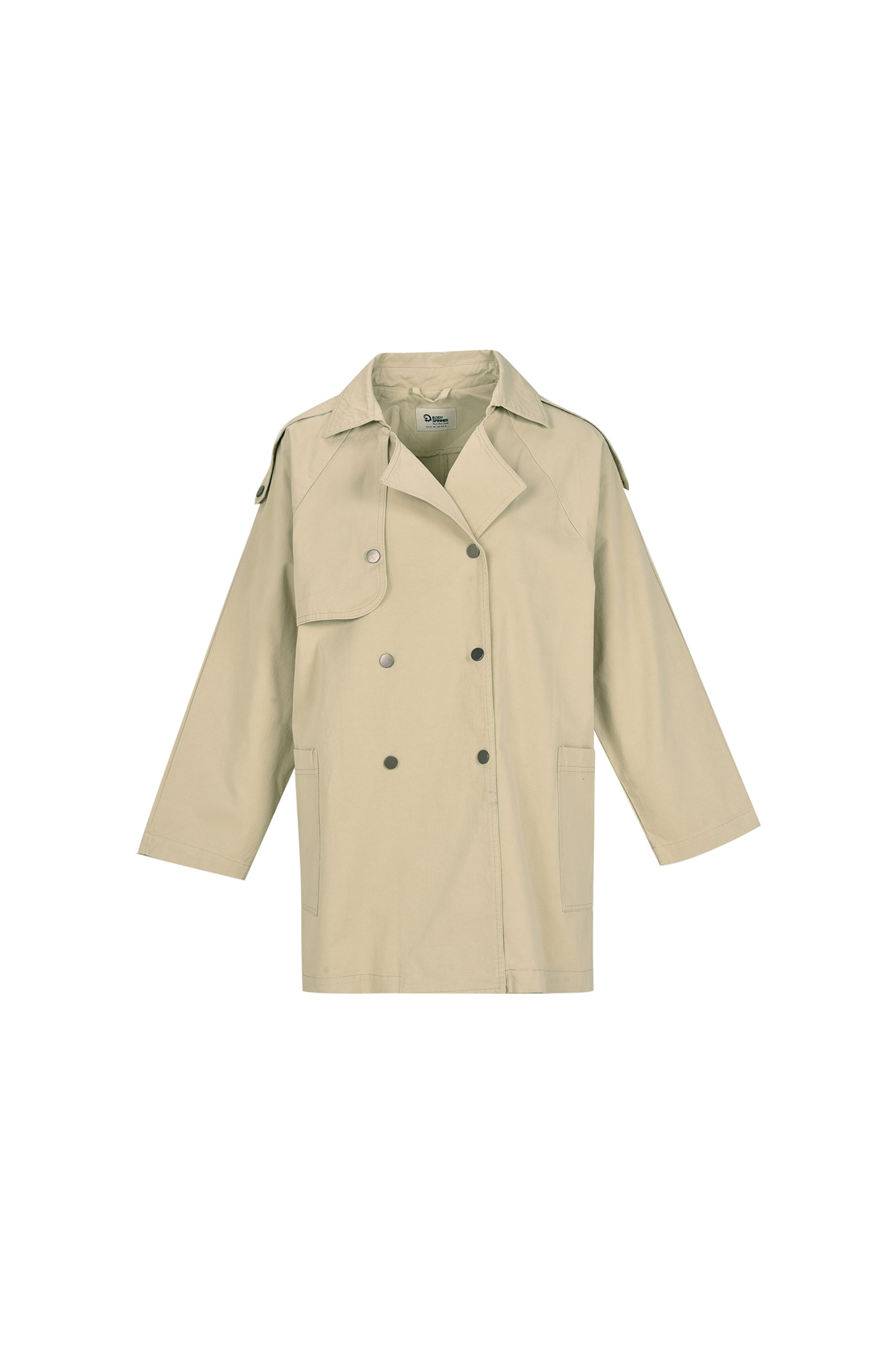 مانتو کتان یوک دار