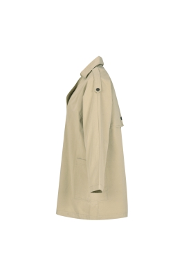 مانتو کتان یوک دار