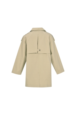 مانتو کتان یوک دار