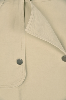 مانتو کتان یوک دار