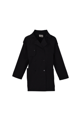 مانتو کتان یوک دار