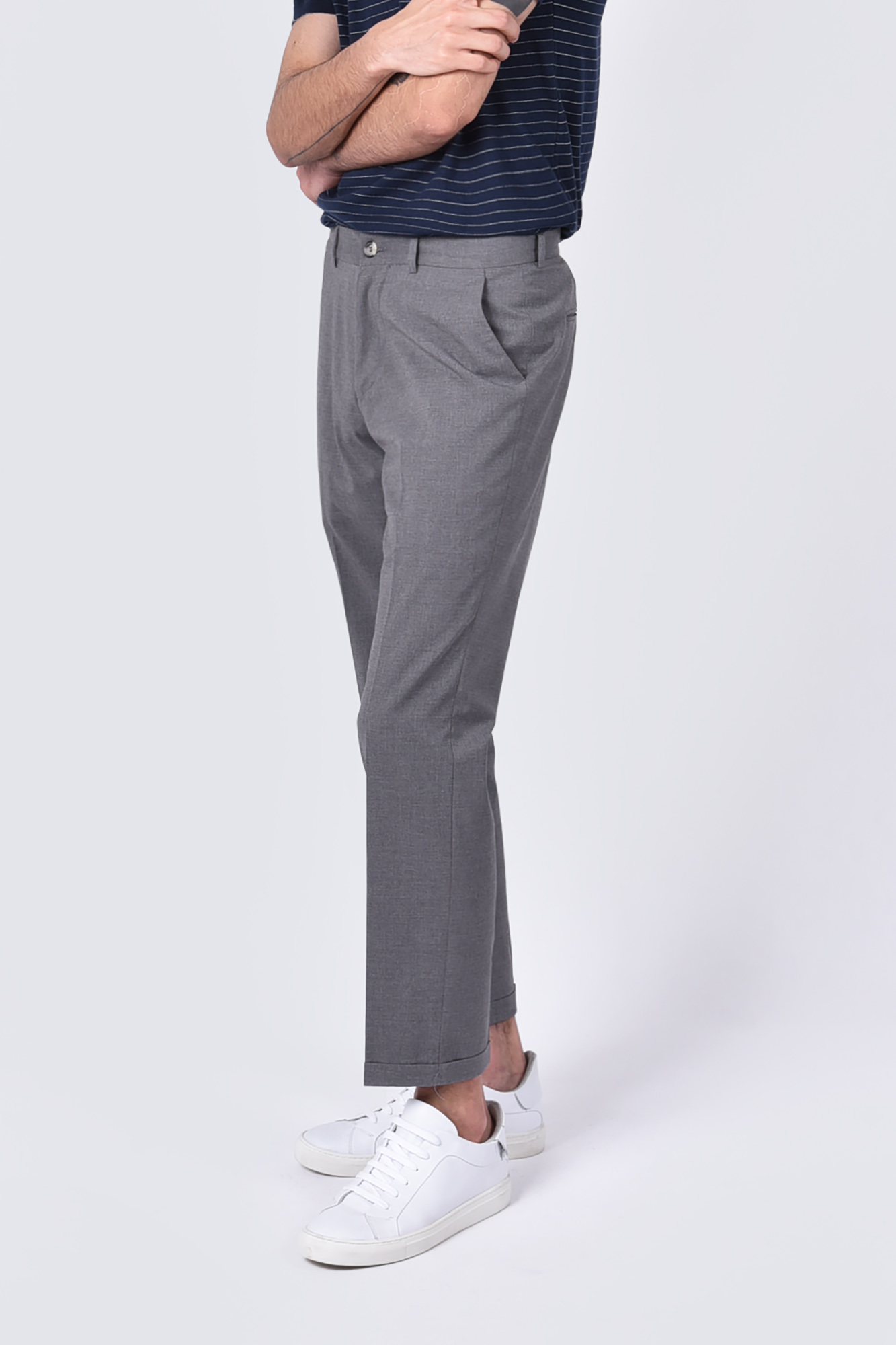 شلوار پارچه ای راه راه