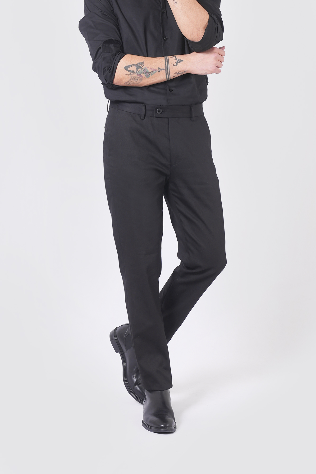 شلوار پارچه ای ساده مردانه