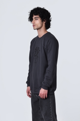 تیشرت آستین بلند چاپی گلدوزی