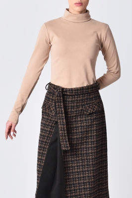 تیشرت آستین بلند یقه اسکی