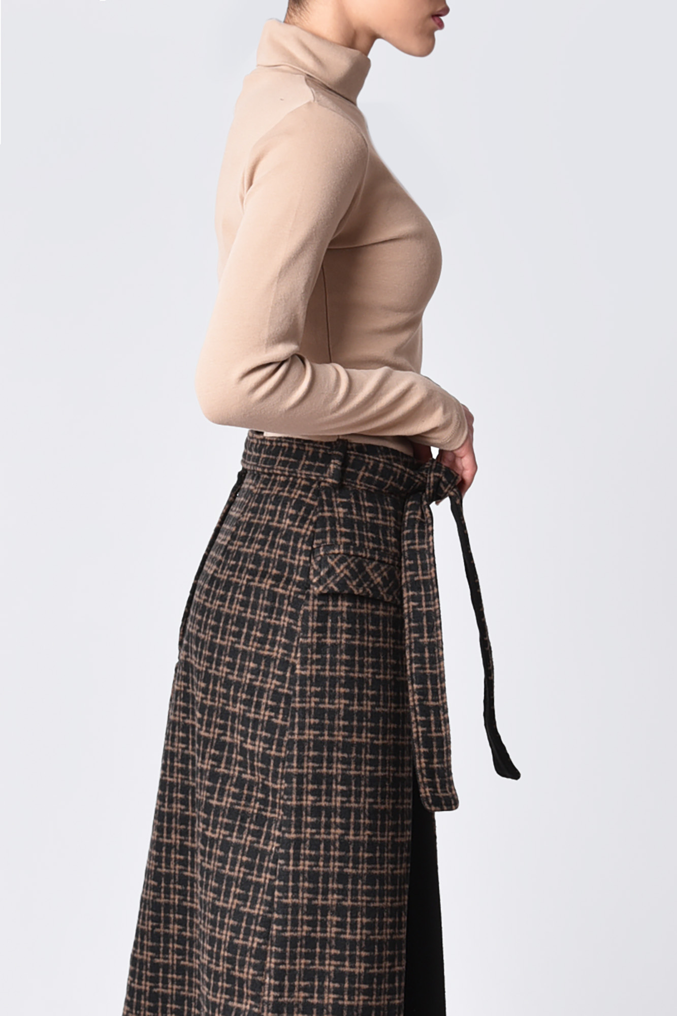 تیشرت آستین بلند یقه اسکی