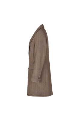 پالتو بلند یقه بلیزر چهار دکمه