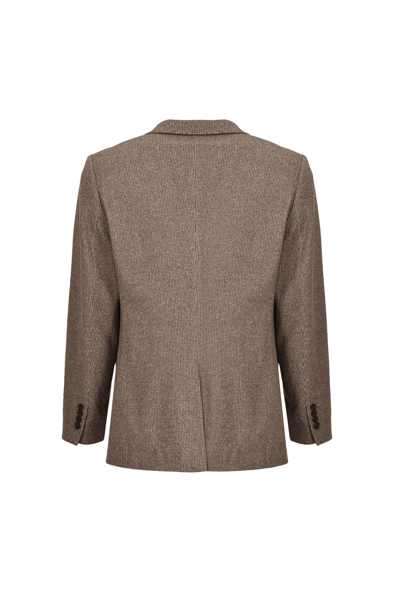 کت پشمی چهارخانه