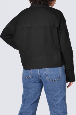 شومیز آستین بلند نوار دار