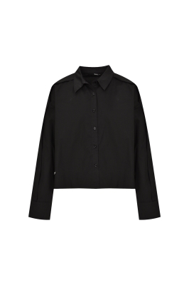 شومیز آستین بلند نوار دار