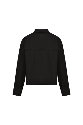 شومیز آستین بلند نوار دار