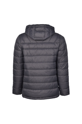 کاپشن کوتاه کلاهدار