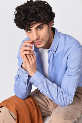 پیراهن آستین بلند رگولار فیت