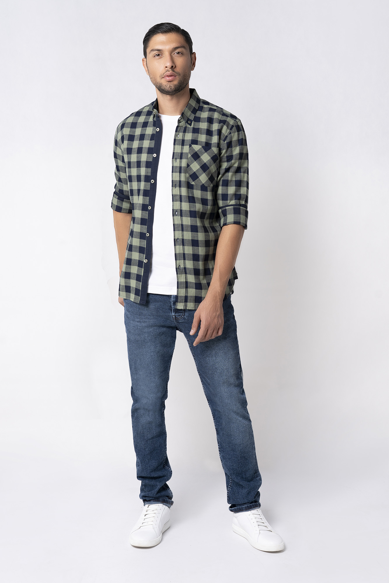 پیراهن آستین بلند رگولار فیت