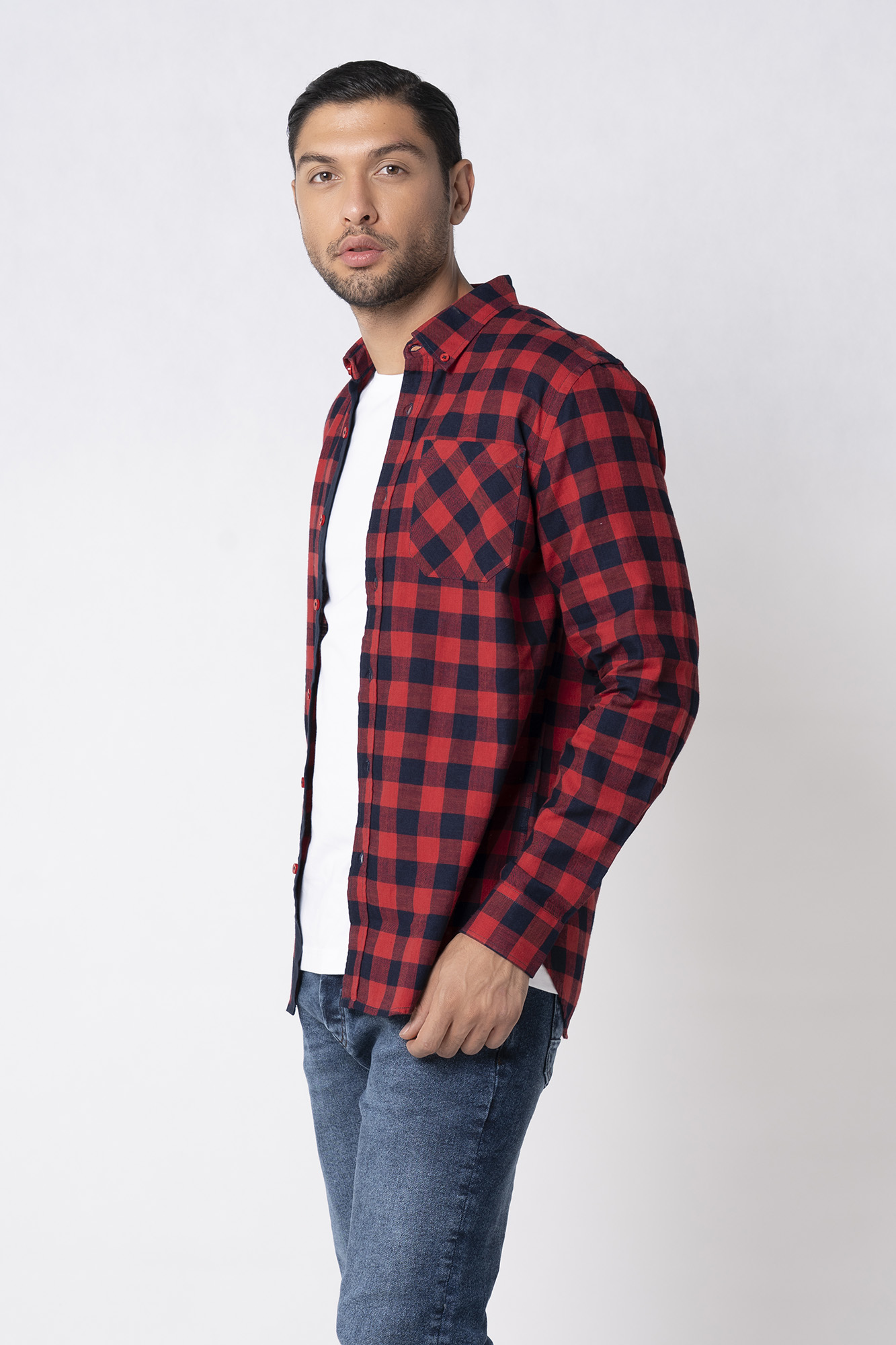 پیراهن آستین بلند رگولار فیت