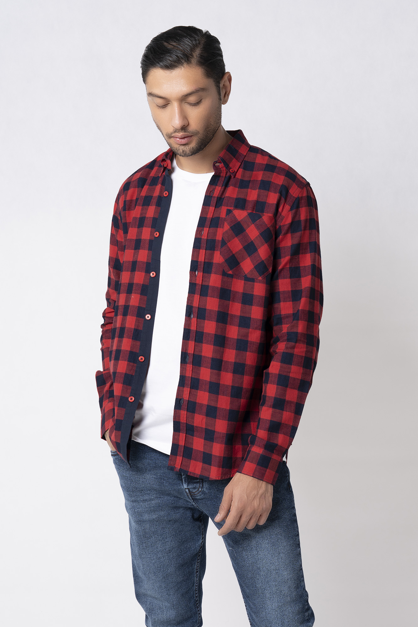 پیراهن آستین بلند رگولار فیت