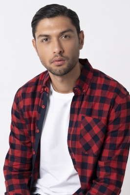 پیراهن آستین بلند رگولار فیت