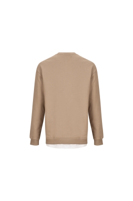 تیشرت آستین بلند برش دار